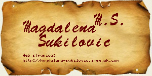 Magdalena Šukilović vizit kartica